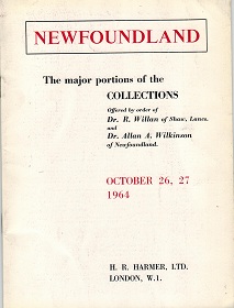 NEWFOUNDLAND - Harmers auction catalogue