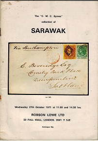 SARAWAK - Robson Lowe auction catalogue