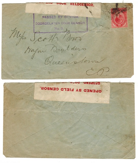 SOUTH WEST AFRICA - 1916 (circa) 1d rate 