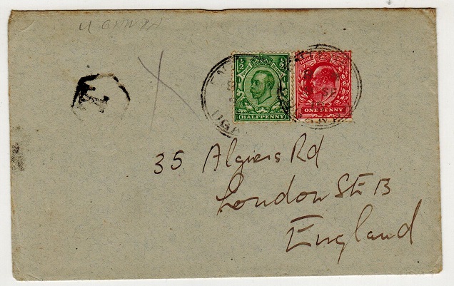 UGANDA - 1918