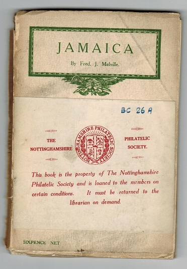 JAMAICA - Fred Melville handbook.