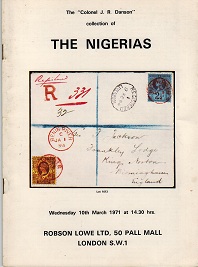 THE NIGERIAS - COL J.R.Danson