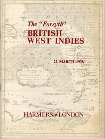 GENERAL LITERATURE (BRITISH WEST INDIES) - Harmers catalogue.