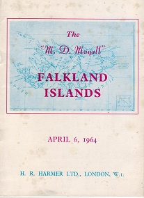 FALKLAND ISLANDS - Harmers auction catalogue