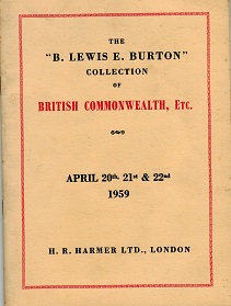 GENERAL LITERATURE (BRITISH COMMONWEALTH) - Harmers auction catalogue.
