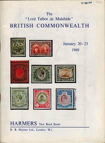 GENERAL LITERATURE (BRITISH COMMONWEALTH) - Harmers auction catalogue.
