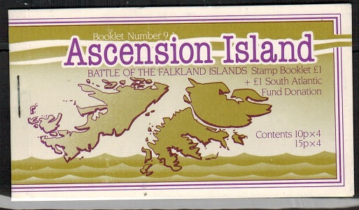 ASCENSION - 1982 £1 private produced BOOKLET.