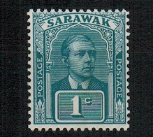 SARAWAK - 1918 1c slate blue 