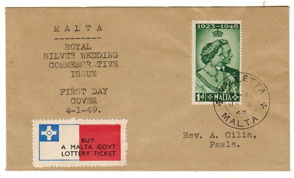 MALTA - 1949 1d 