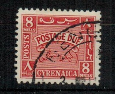 CYRENAICA EMIRATE - 1950 8m scarlet 