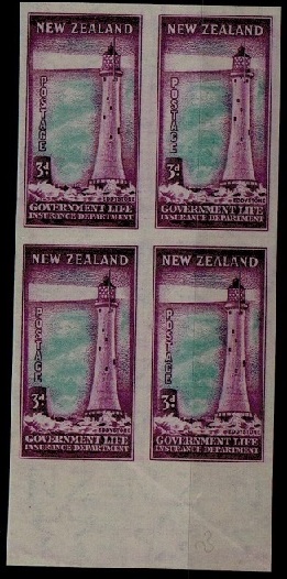 NEW ZEALAND - 1947 3d 