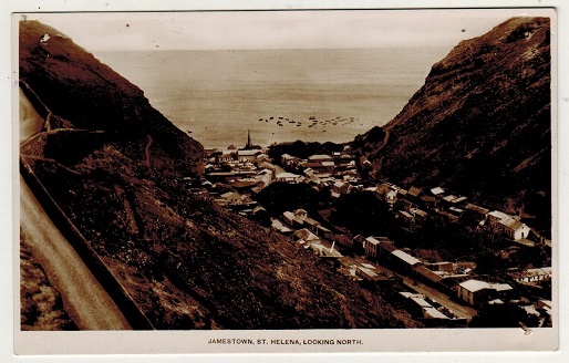 ST.HELENA - 1930 (circa) unused picture postcard depicting 
