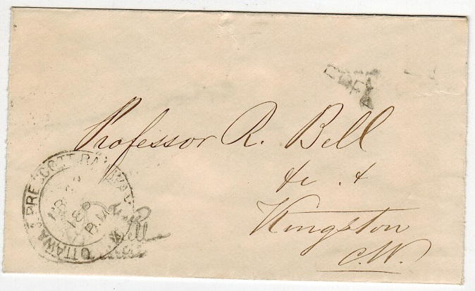 CANADA - 1867 stampless 