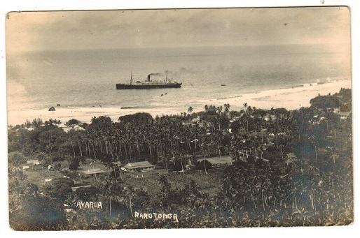 COOK ISLANDS - 1910 (circa) unused postcard depicting Rarotonga.