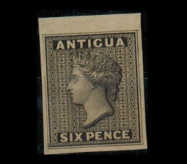 ANTIGUA - 1862 6d 