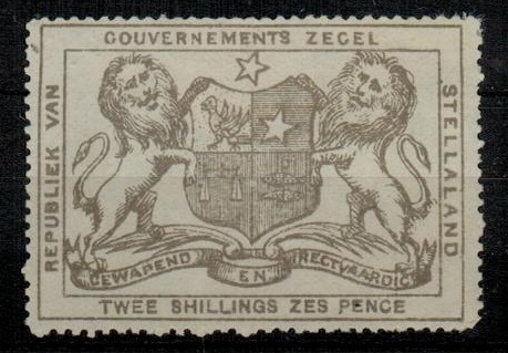 BECHUANALAND - 1884 2/6d grey 