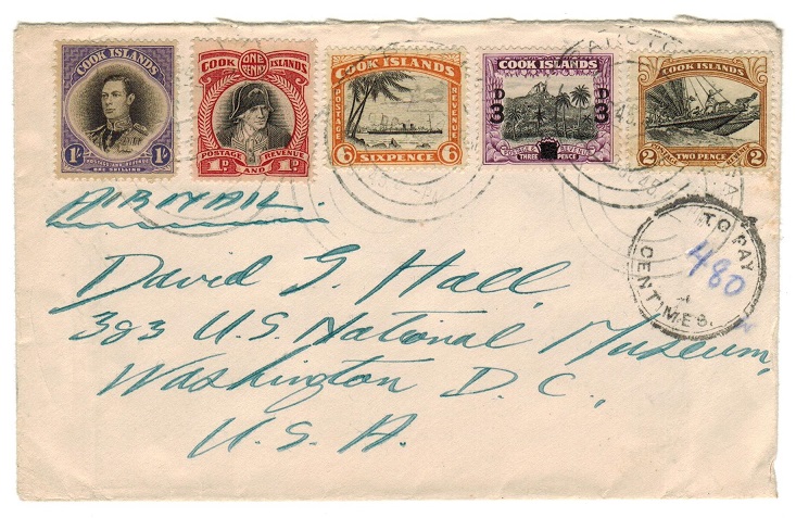 COOK ISLANDS - 1945