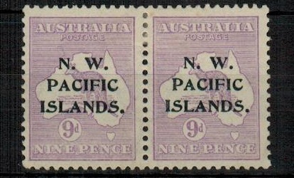 NEW GUINEA (N.W.P.I.) - 1915 9d violet mint horizontal 