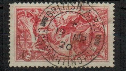 BRITISH LEVANT - 1919 5/- GB 