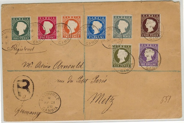 GAMBIA - 1898 