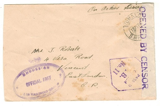 SOUTHERN RHODESIA - 1942 