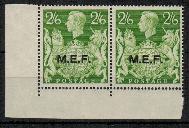 B.O.F.I.C. (MEF) - 1946 2/6d green 