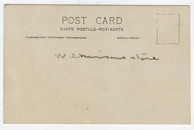 BASUTOLAND - 1905 (circa) real unused photo postcard showing 