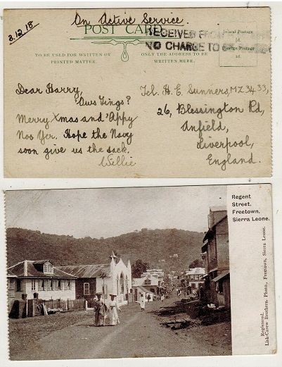 SIERRA LEONE - 1918 