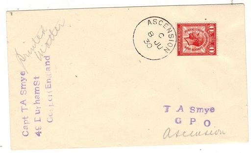 ASCENSION - 1930 1d GB 