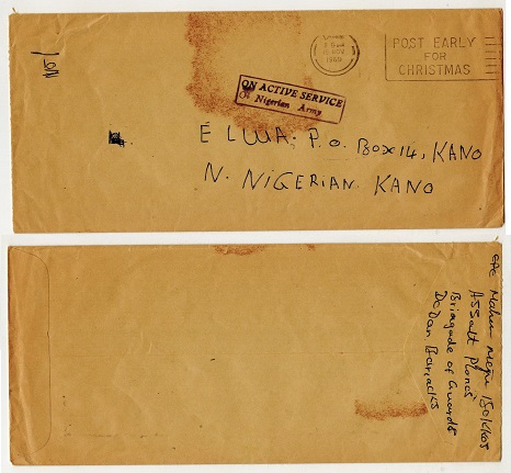BIAFRA (Nigerian Occupation) - 1969 stampless 