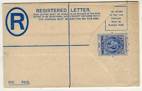 FALKLAND ISLANDS - 1912 2d blue RPSE unused.  H&G 1.