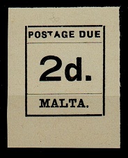 MALTA - 1925 2d black 