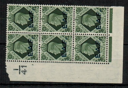 B.O.F.I.C. (Somalia) - 1943 9d olive green 