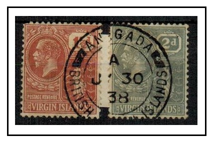 BRITISH VIRGIN ISLANDS - 1938 (JY.30.) use of 