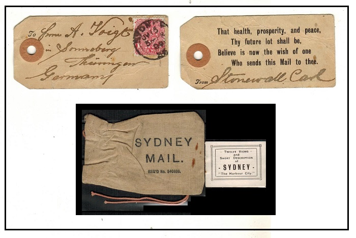 NEW SOUTH WALES - 1900 use of 