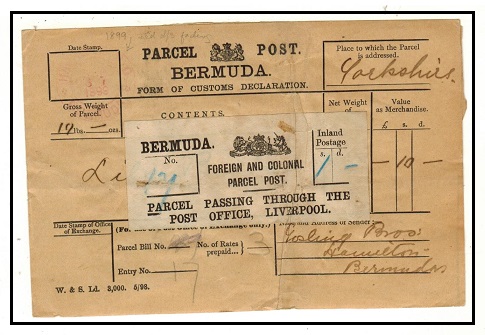 BERMUDA - 1900 (circa) use of 