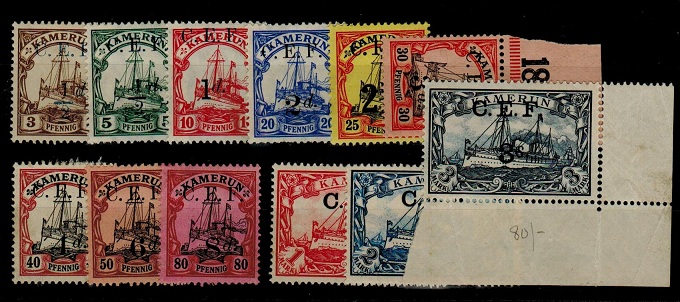 CAMEROONS - 1915 