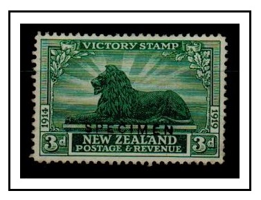 NEW ZEALAND - 1920 3d 