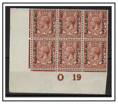 BECHUANALAND - 1920 1d Red-brown U/M 