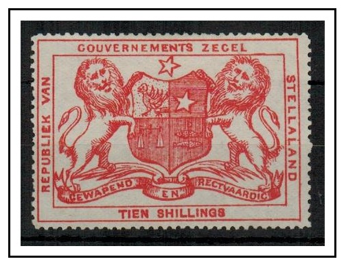 BECHUANALAND - 1884 10/- red 