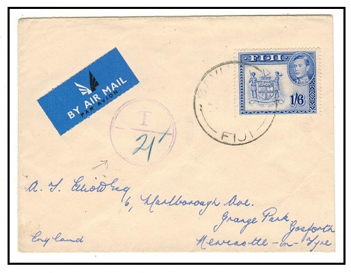 FIJI - 1940 (circa) underpaid 