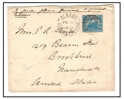 WESTERN AUSTRALIA - 1903 2 1/2d rate 