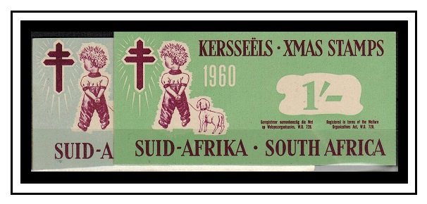 SOUTH AFRICA - 1960 6d and 1/-  