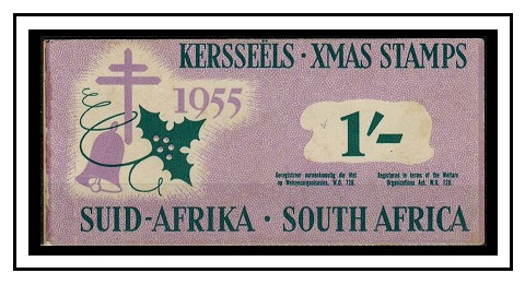 SOUTH AFRICA - 1955 1/-  violet  