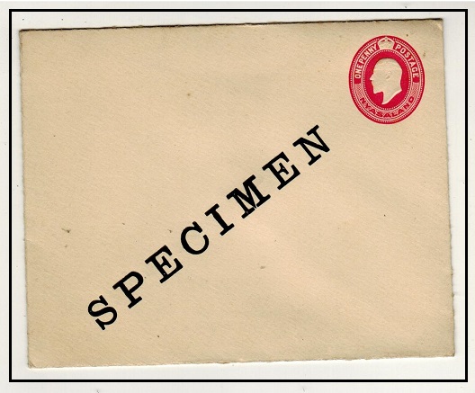NYASALAND - 1912 1d carmine PSE unused with SPECIMEN h/s.  H&G 1.