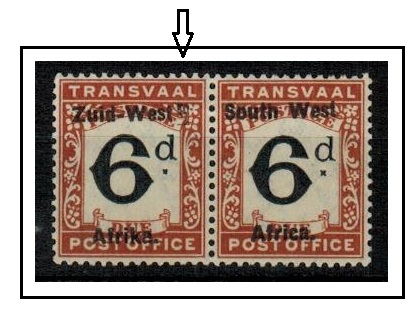 SOUTH WEST AFRICA - 1923 6d 