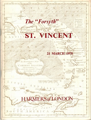ST.VINCENT - Harmers auction catalogue March 21st 1978 of the 