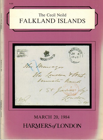 FALKLAND ISLANDS - Harmers of London auction catalogue of the 