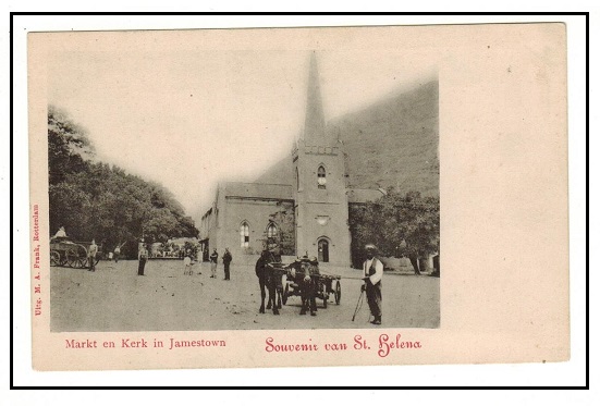 ST.HELENA - 1902 (circa) picture postcard fine unused depicting 