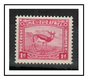 SOUTH AFRICA - 1923 1d 